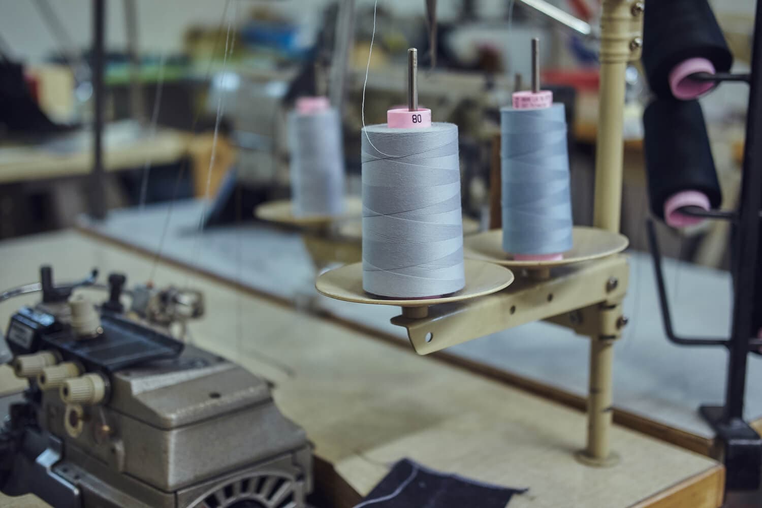 Textile workshop production detail